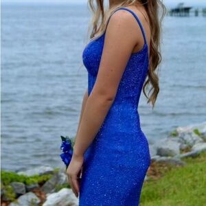 Sherri Hill Royal Blue Dress